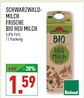 Frische Bio Heu Milch Angebote von Schwarzwaldmilch bei Marktkauf Köln für 1,59 €