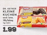Kleine Kuchen 4x Schoko Angebote von Dr. Oetker bei EDEKA Voerde für 1,99 €