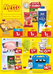 Netto Marken-Discount Prospekt für Wallersdorf: "Aktuelle Angebote", 56 Seiten, 27.01.2025 - 01.02.2025