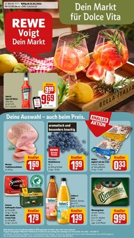 Aktueller REWE Brandenburg Prospekt "Dein Markt" mit 28 Seiten