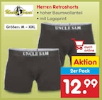 Herren Retroshorts von Uncle Sam im aktuellen Netto Marken-Discount Prospekt für 12,99 €