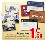 Bazarland Les Aires - Promo Le jeu du quizz Promo Le jeu du quizz à 1,59 € dans le catalogue Bazarland à Les Aires