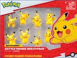 Pack de 8 figurines pikachu et ses évolutions - POKÉMON en promo chez Intermarché Élancourt à 14,90 €