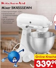 Mixer 5K45SSEWH Angebote von KitchenAid bei Netto Marken-Discount Pforzheim für 339,99 €