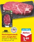 Hochrippensteak vom Jungbullen Angebote von Gut Ponholz bei Netto Marken-Discount Dresden für 1,49 €