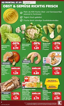 Kaufland Prospekt der KW 37 "Hier bin ich richtig" Aktueller Kaufland Prospekt "Hier bin ich richtig" Seite 2 von 75 Seiten