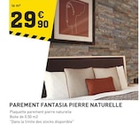Promo Parement Fantasia Pierre Naturelle à 29,90 € dans le catalogue Tout Faire à Bletterans