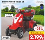 Aktuelles Elektromobil E-Quad 25 Angebot bei Netto Marken-Discount in Düsseldorf ab 2.199,00 €