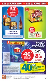 Promos Bière dans le catalogue "LES 20 JOURS PLUS" de U Express Bière en promo dans le catalogue U Express à la page 9