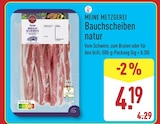 Bauchscheiben natur von MEINE METZGEREI im aktuellen ALDI Nord Prospekt
