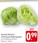 EDEKA Beutenmühle - Eisbergsalat Angebot im Prospekt Eisbergsalat bei EDEKA im Beutenmühle Prospekt für 0,99 €