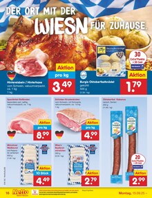 Weißwurst im Netto Marken-Discount Prospekt "Aktuelle Angebote" mit 60 Seiten (Mannheim)