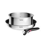 Set 3 pièces Cook Eat - TEFAL en promo chez Carrefour Villeurbanne à 29,99 €