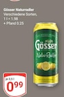 Naturradler Angebote von Gösser bei GLOBUS Pirmasens für 0,99 €