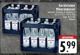 Aktuelles Mineralwasser Angebot bei EDEKA in Osnabrück ab 5,99 €