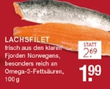 LACHSFILET bei EDEKA im Gladbeck Prospekt für 1,99 €