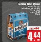 Weisse Angebote von Berliner Kindl bei E center Solingen für 4,44 €