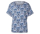 Blusenshirt, blauer Alloverprint bei Tchibo im Supermarkt im Prospekt "" für 12,99 €