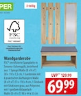 Wandgarderobe im Angebot bei famila Nordost in Stralsund Wandgarderobe Angebote bei famila Nordost Stralsund für 69,99 €