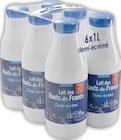 Lait demi-écrémé Lait des Hauts-de-France - Saveurs en Or - Intermarché Super à Roubaix Lait demi-écrémé Lait des Hauts-de-France - Saveurs en Or en promo chez Intermarché Super Roubaix à 5,56 €
