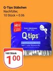 Stäbchen Nachfüller Angebote von Q-Tips bei GLOBUS Koblenz für 1,00 €