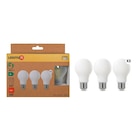 Lot de 3 ampoules led,  E27, 806lm, classe énergétique A, blanc chaud, LEXMAN - LEXMAN dans le catalogue LEROY MERLIN
