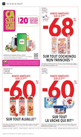 Promos Saucisse dans le catalogue "-60% DE REMISE IMMÉDIATE SUR LE 2ÈME" de Intermarché Super Saucisse en promo dans le catalogue Intermarché Super à la page 2
