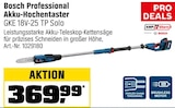 Aktuelles Akku-Hochentaster GKE 18V-25 TP Solo Angebot bei OBI in Nürnberg ab 369,99 €