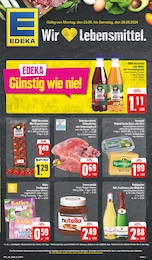 EDEKA Prospekt "Wir lieben Lebensmittel!" für Döbeln, 24 Seiten, 23.09.2024 - 28.09.2024