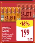 Saletti von LANDBECK im aktuellen ALDI Nord Prospekt