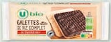 Galettes de riz bio - U Bio en promo à 1,27 € chez Hyper U Galettes de riz bio - U Bio dans le catalogue Hyper U