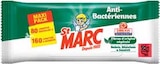 Lingettes anti-bactériennes compostables x80 - SAINT MARC en promo chez Intermarché Châtellerault à 0,79 €