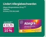 Allergietabletten 20 mg bei mea - meine apotheke im Prospekt "" für 11,75 €