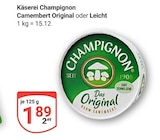 Camembert Original Angebote von Champignon bei GLOBUS Salzgitter für 1,89 €