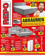 Aktueller Repo Prospekt mit Sofa, "Aktuelle Angebote", Seite 1