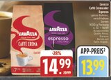 Caffè Crema im Angebot bei E center in Fürth Caffè Crema Angebote von Lavazza bei E center Fürth für 13,99 €