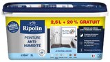 Peinture(d) anti-humidité blanc satin Ripolin 2,5 L + 20% gratuit - Ripolin - Castorama à Versailles Peinture(d) anti-humidité blanc satin Ripolin 2,5 L + 20% gratuit - Ripolin en promo chez Castorama Versailles à 39,90 €