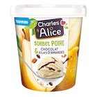 Sorbet - CHARLES & ALICE en promo chez Carrefour Market Sorbet - CHARLES & ALICE dans le catalogue Carrefour Market