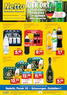 Netto Marken-Discount Prospekt "DER ORT, AN DEM DU IMMER AUSGEZEICHNETE PREISE FINDEST." mit  Seiten (Redwitz (Rodach))