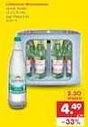 Mineralwasser von Lichtenauer im aktuellen Netto Marken-Discount Prospekt