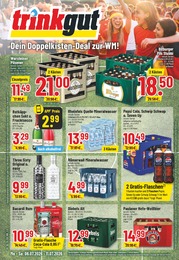 Trinkgut Prospekt für Issum mit 10 Seiten Trinkgut Prospekt für Issum: "Aktuelle Angebote", 10 Seiten, 06.07.2026 - 11.07.2026