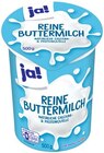 Reine Buttermilch im Angebot bei REWE in Bielefeld Reine Buttermilch Angebote von ja! bei REWE Bielefeld für 0,59 €