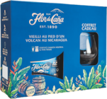 Coffret Rhum 12 ans d’âge 40 % vol. - FLOR DE CANA en promo chez Carrefour Dijon à 32,95 €