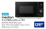 4-in1-Mikrowelle im Angebot bei ALDI Nord in Stralsund 4-in1-Mikrowelle Angebote von Medion bei ALDI Nord Stralsund für 129,00 €