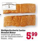 Aktuelles Heißgeräucherte Lachs-Stremel Natur Angebot bei E center in Ludwigshafen (Rhein) ab 5,99 €