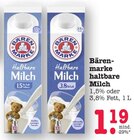 Haltbare Milch 1,5% Fett im Angebot bei E center in Baden-Baden Haltbare Milch 1,5% Fett Angebote von Bärenmarke bei E center Baden-Baden für 1,19 €