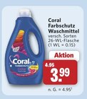 Farbschutz Waschmittel Angebote von Coral bei combi Cuxhaven für 3,99 €