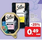 Classics mit Lachs Angebote von Sheba bei Markant Nordwest Osnabrück für 0,49 €