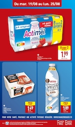 Offre Actimel dans le catalogue Aldi du moment à la page 10