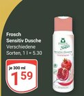 Sensitiv Dusche Angebote von Frosch bei GLOBUS Braunschweig für 1,59 €